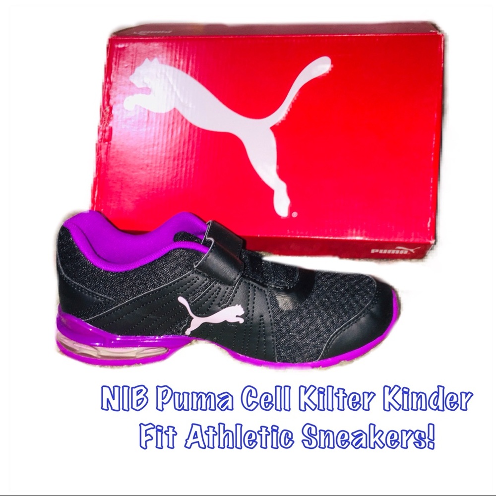 •SOLD OUT! PUMA | NIB | Black/Orchid Sneakers• - Picture 4 of 8